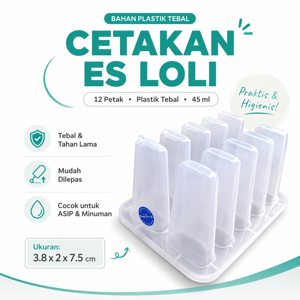 CETAKAN ES KRIM LOLLY/ HARGA CETAKAN ES KRIM STIK/JUAL CETAKAN PLASTIK ES KRIM COD