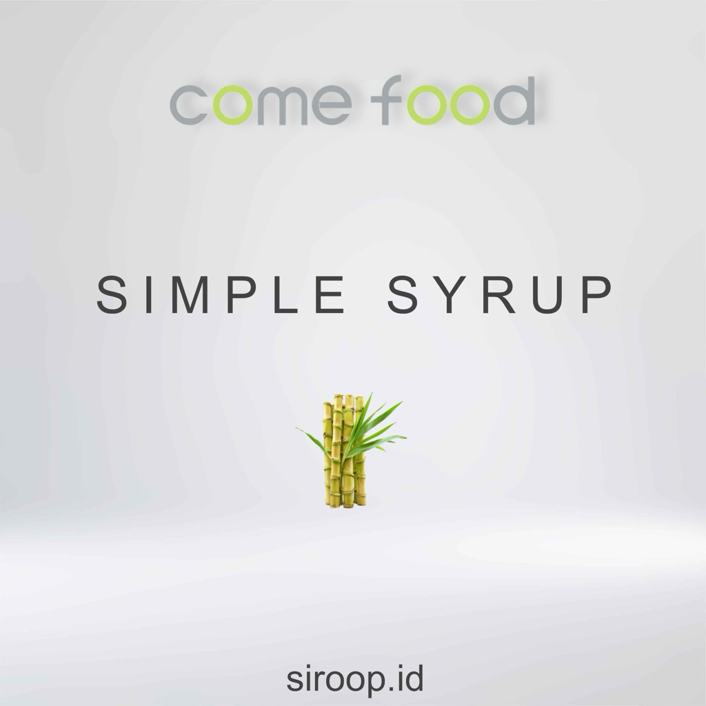 Come Food Simple Syrup Repack Gula Cair Sirup