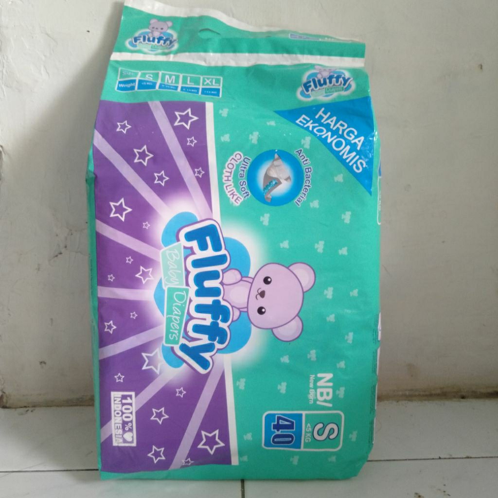 Pampers fluffy NB-S 40