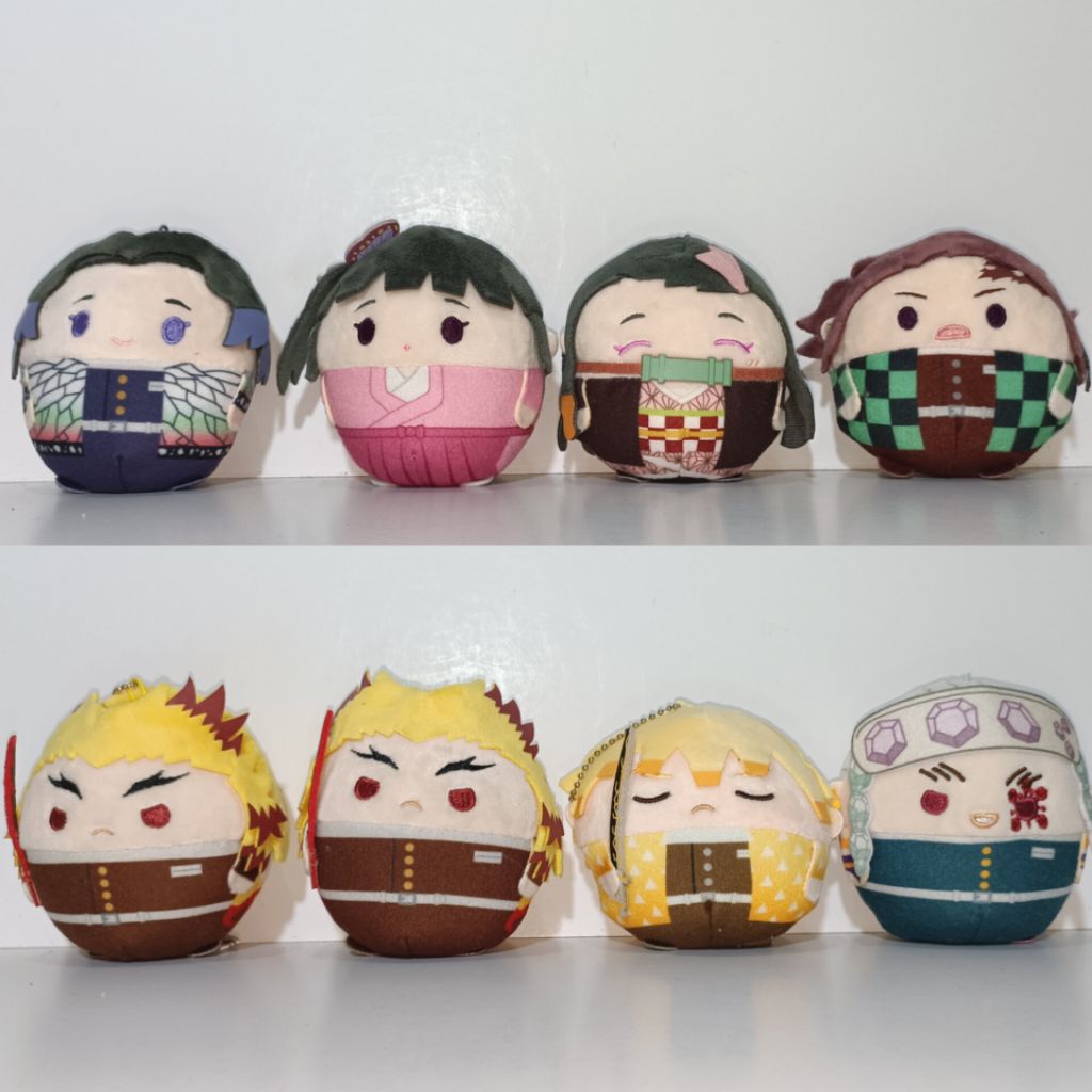 Demon Slayer Fuwa Kororin Boneka Anime Kimetsu No Yaiba Ganci Nezuko Tanjiro Zenitsu Tengen Rengoku 