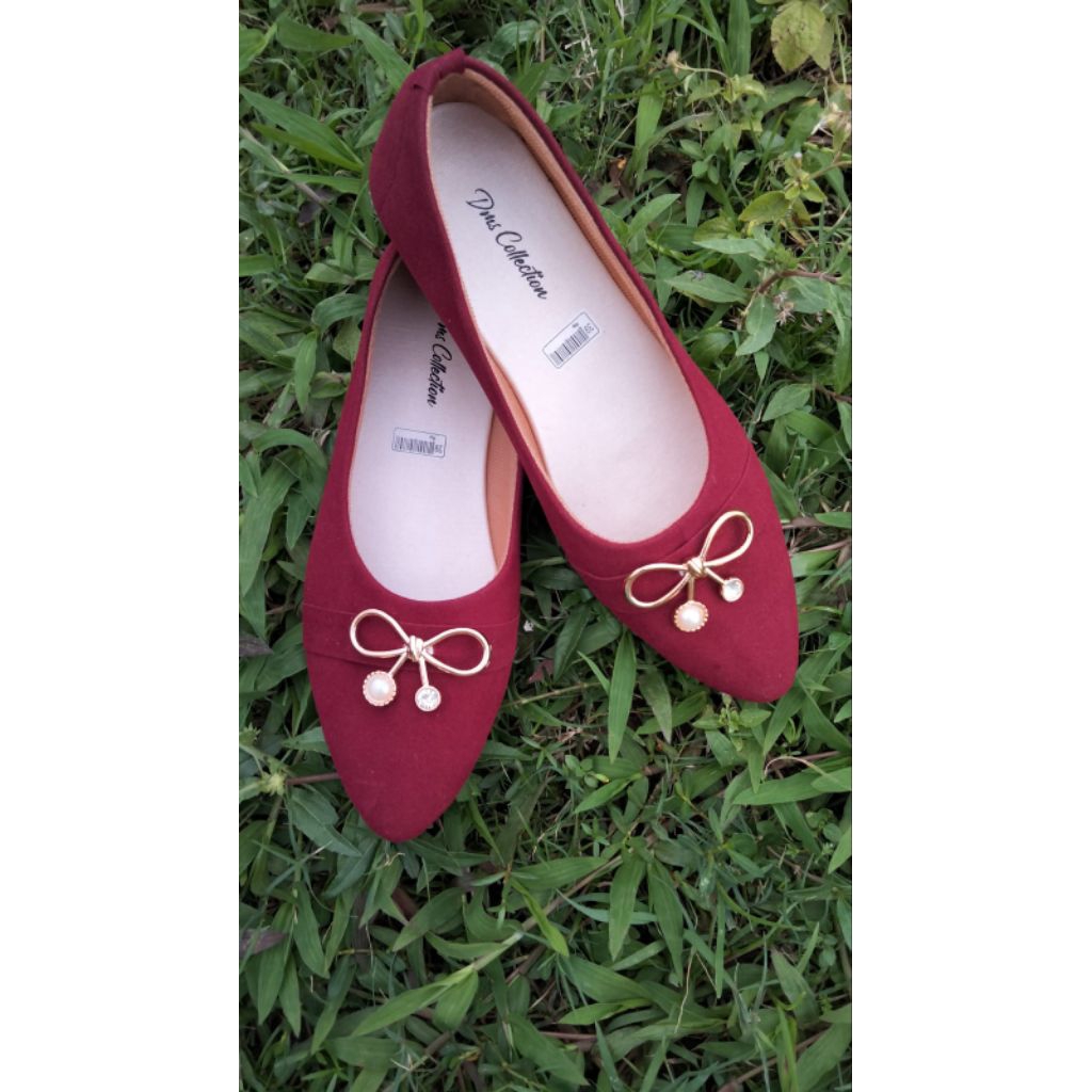 S&M Store Sepatu Balet flatshoes Wanita model kekinian