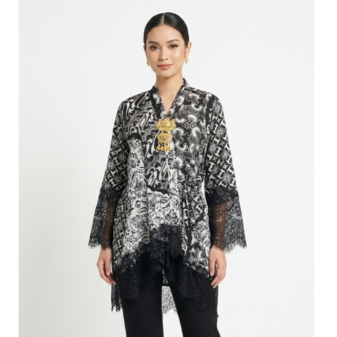UZBATIK || KEBAYA BATIK KIMONO VISCOSE PULOAN