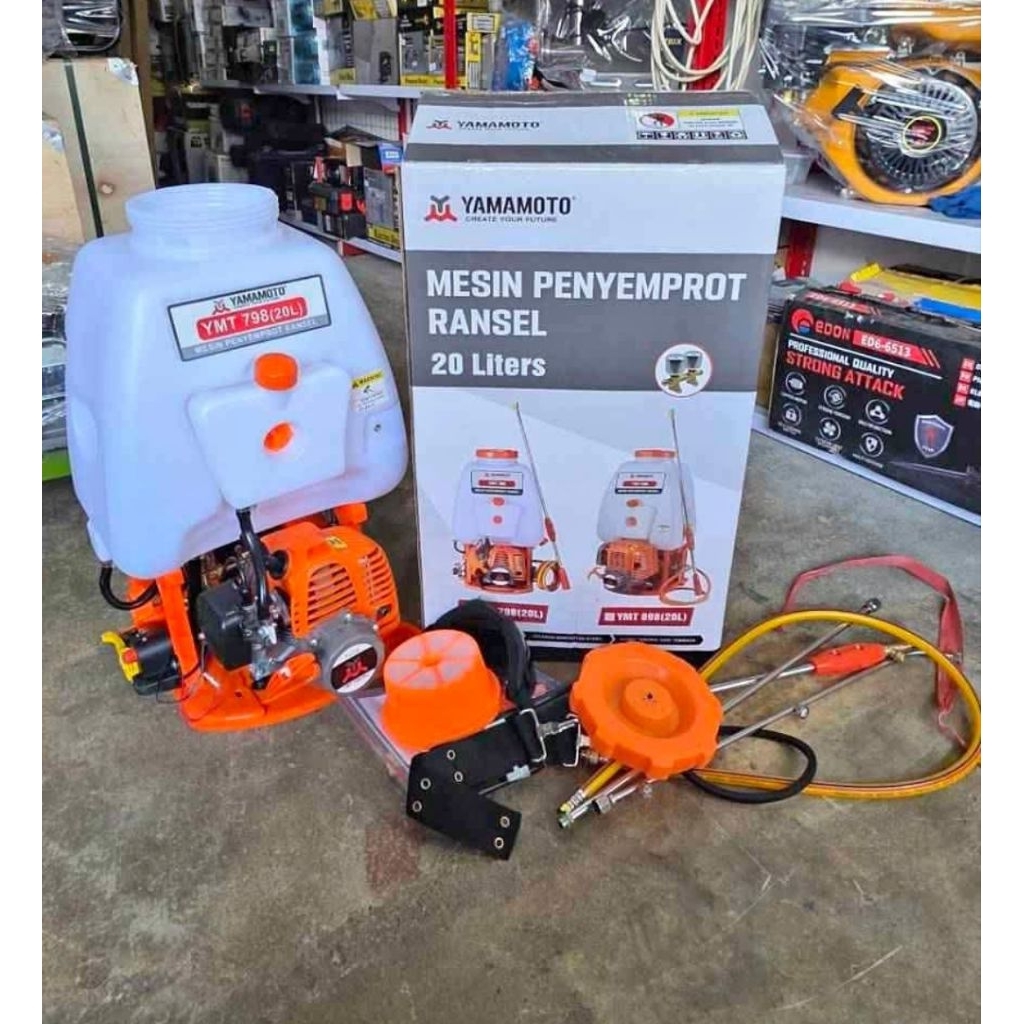 MESIN SPRAYER SEMPROTAN HAMA YAMAMOTO 20L 2TAK / MESIN TANGKI SEMPROT 2TAK YAMAMOTO
