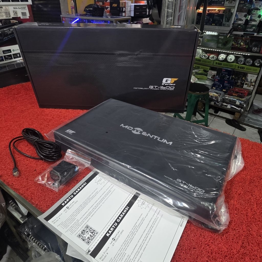 Power Monoblock MOMENTUM GT-1600 Class D