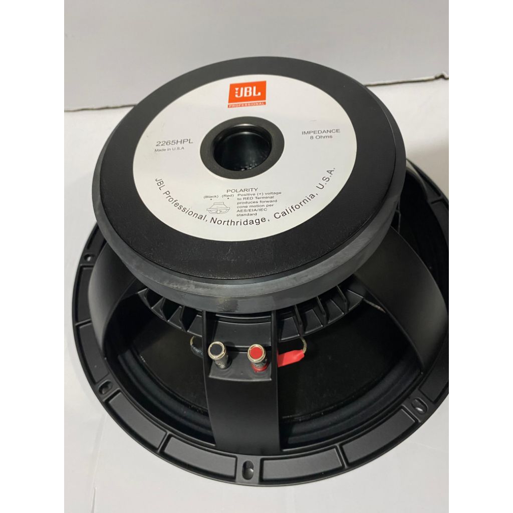 SPEAKER KOMPONEN 12inch / JBL 2265 SUBWOOFER MINIATUR