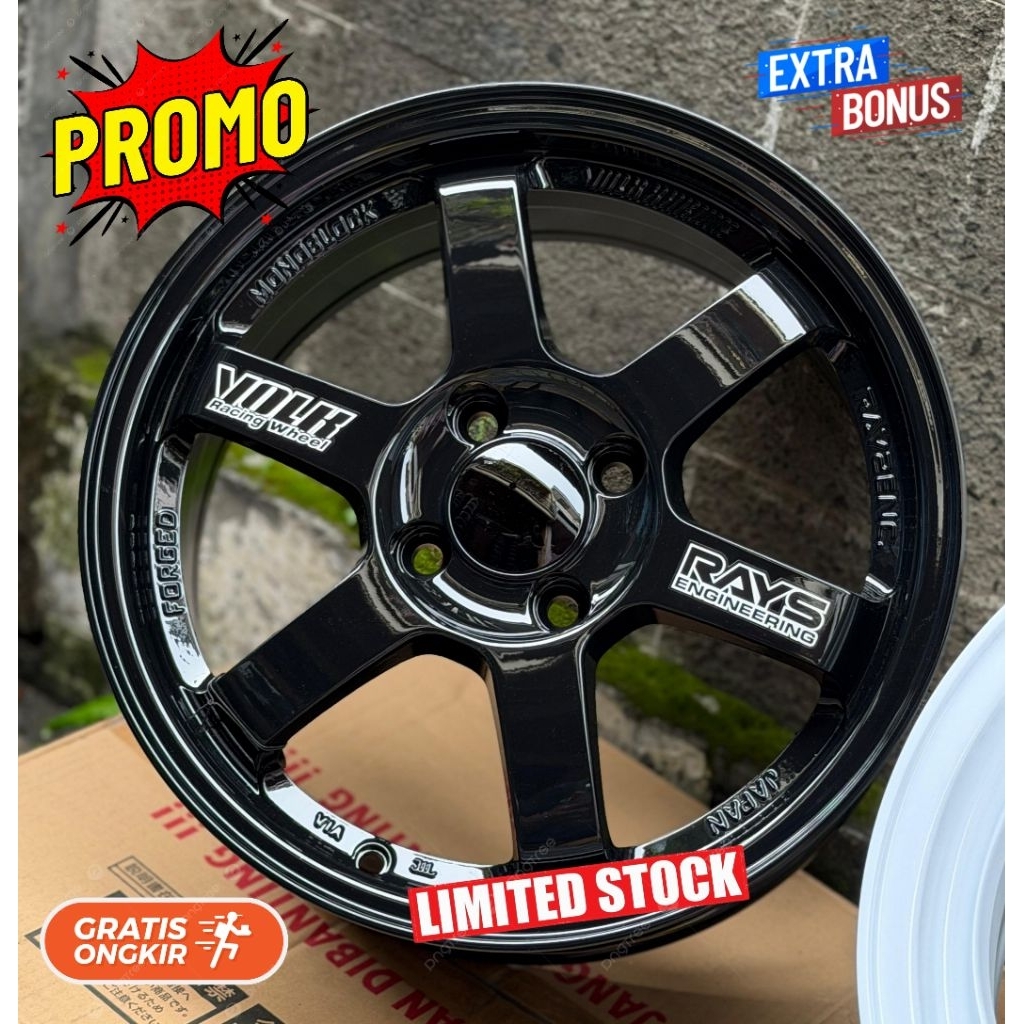 Velg baru termurah Rays te37 R15 (4pcs)