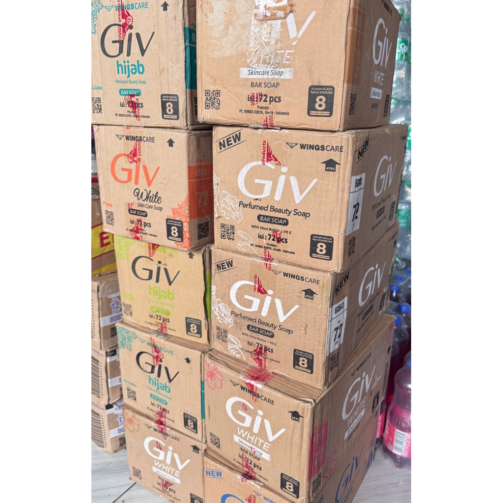Sabun Giv batang 72gr 1 karton