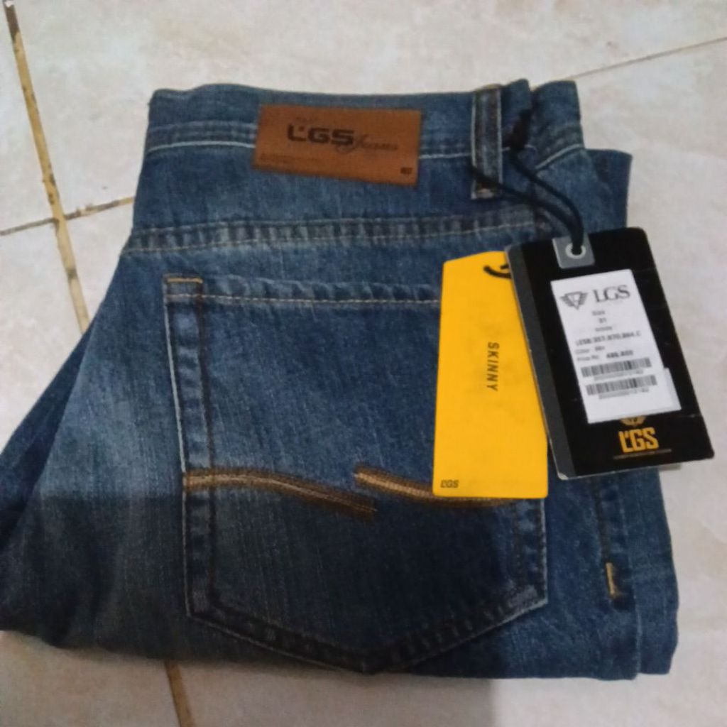 jeans panjang pria LGS ori size 31 sale