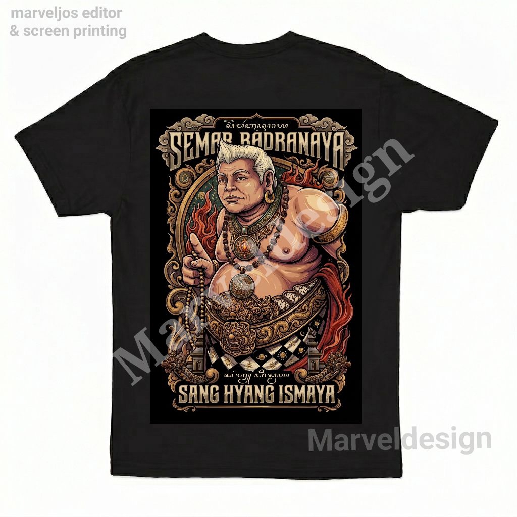kaos Semar Badranaya, Sang hyang ismaya aksara jawa