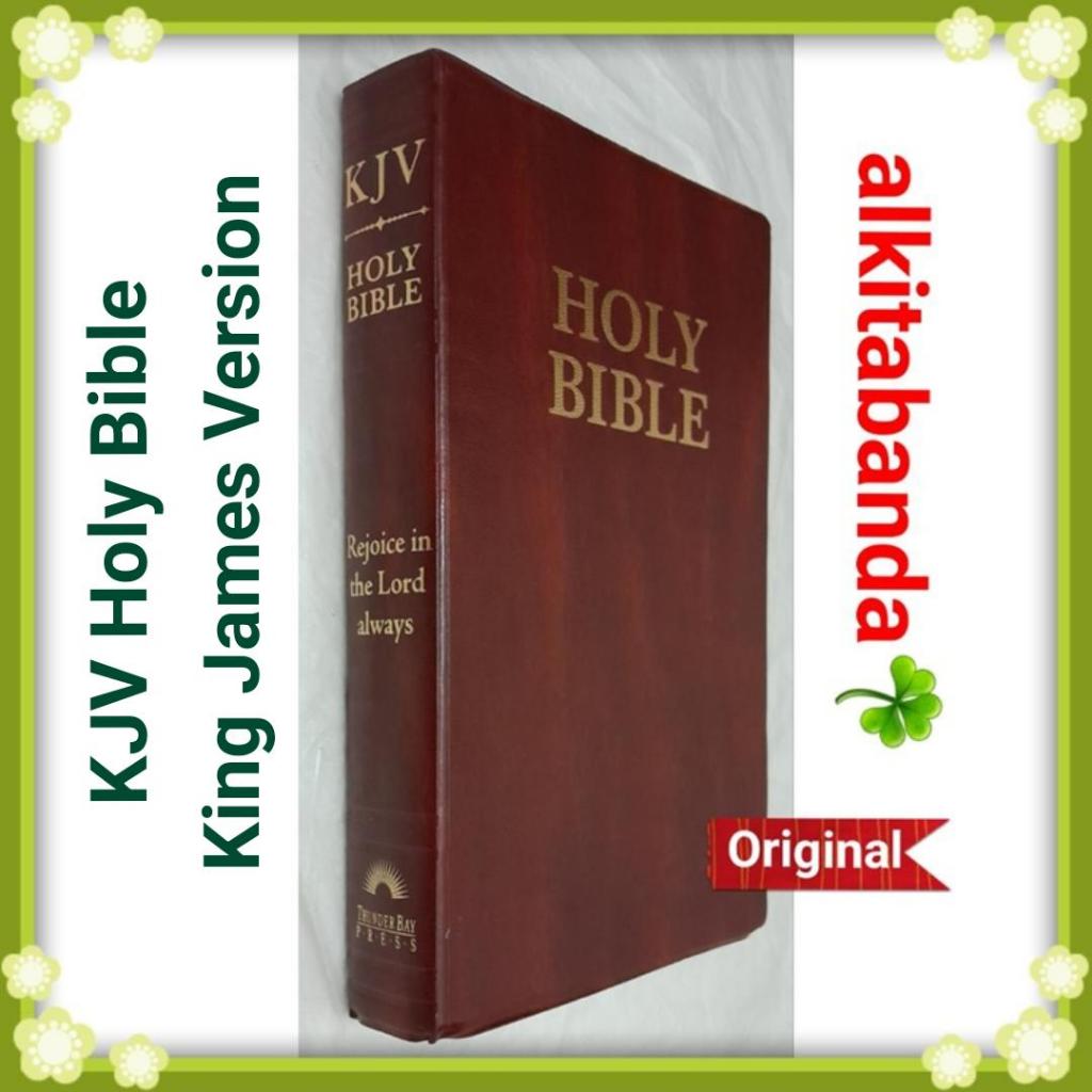 KJV Holy Bible. Alkitab Kristen bahasa Inggris. King James Version. English Bible. Alkitab Wedding P
