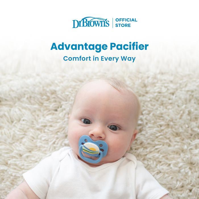 Dr brown's advantage pacifier - empeng bayi