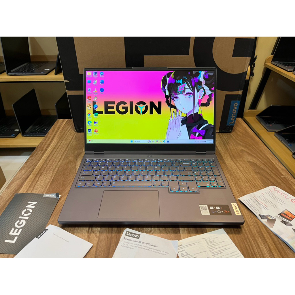 LENOVO LEGION 5 15IAH7H i7 Gen 12 RTX 3050Ti RAM 16 SSD 512GB