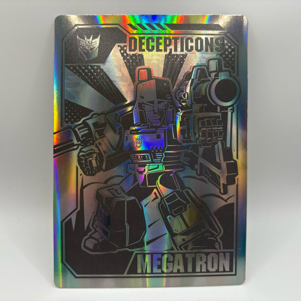 Kartu Blokees Megatron Transformers Galaxy Defender Version GDV Card