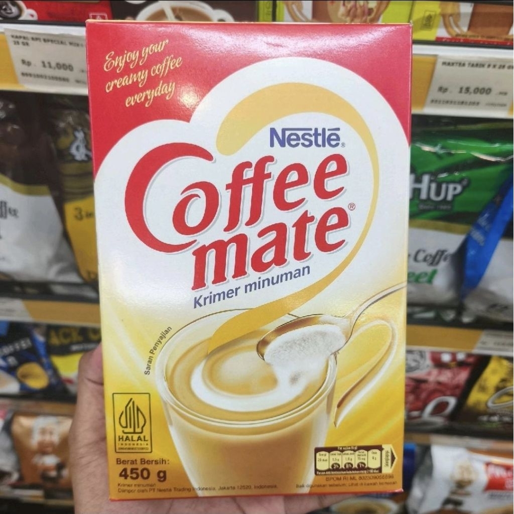 Nestle coffee mate krimer minuman coffee mate 450 gram