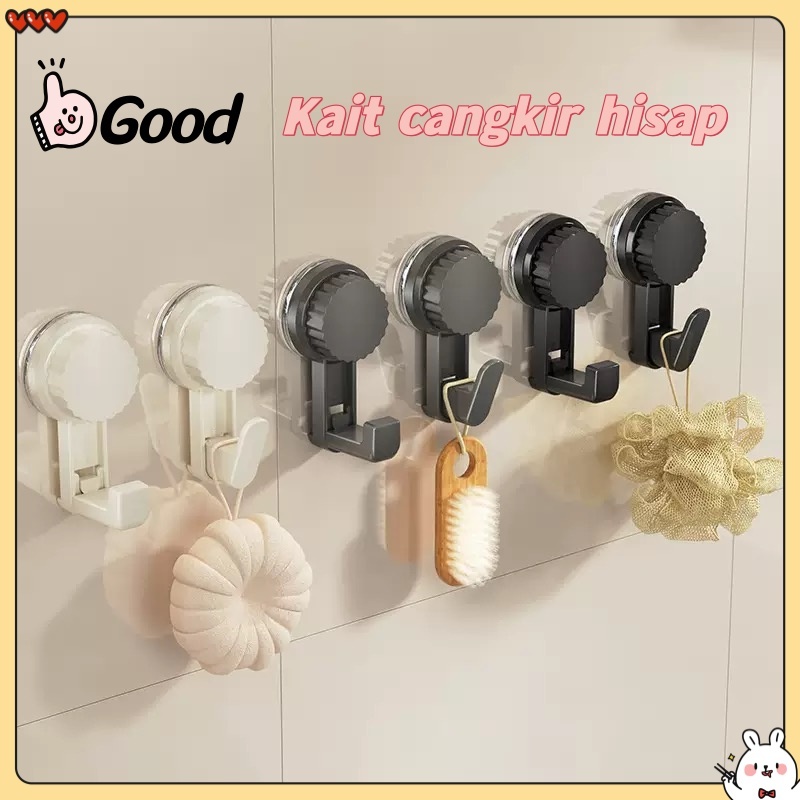 Hook Plastic Suction Hook /Suction Cup / Hook Tempel /hook gantungan