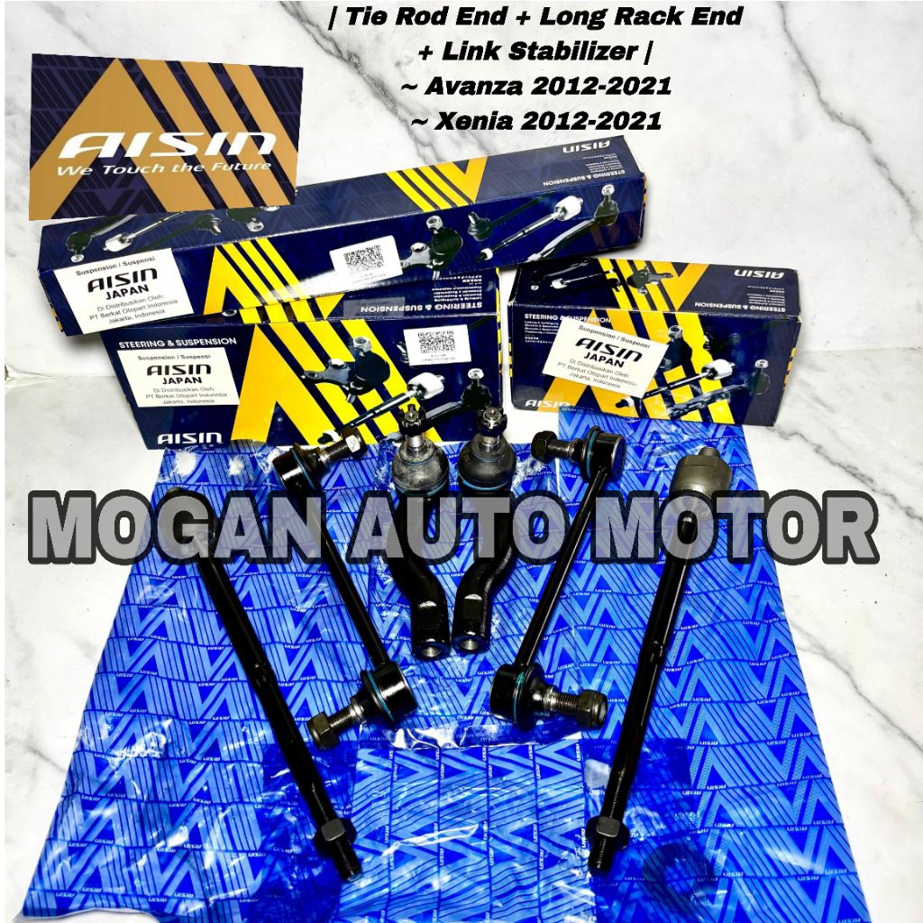 Paketan Paket Hemat Kaki Kaki AISIN Lengkap Depan Toyota Avanza Xenia 2012 2013 2014 2015 2016 2017 