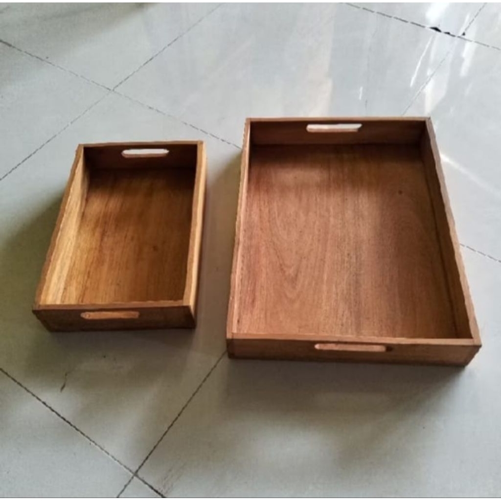 NAMPAN KAYU JATI ASLI