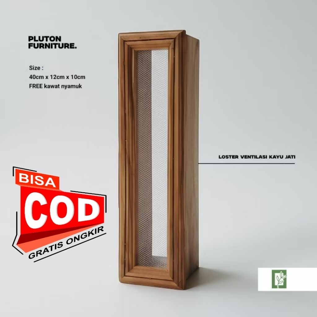 PLUTON - Loster Ventilasi kayu jati asli untuk Ventilasi Roster rumah