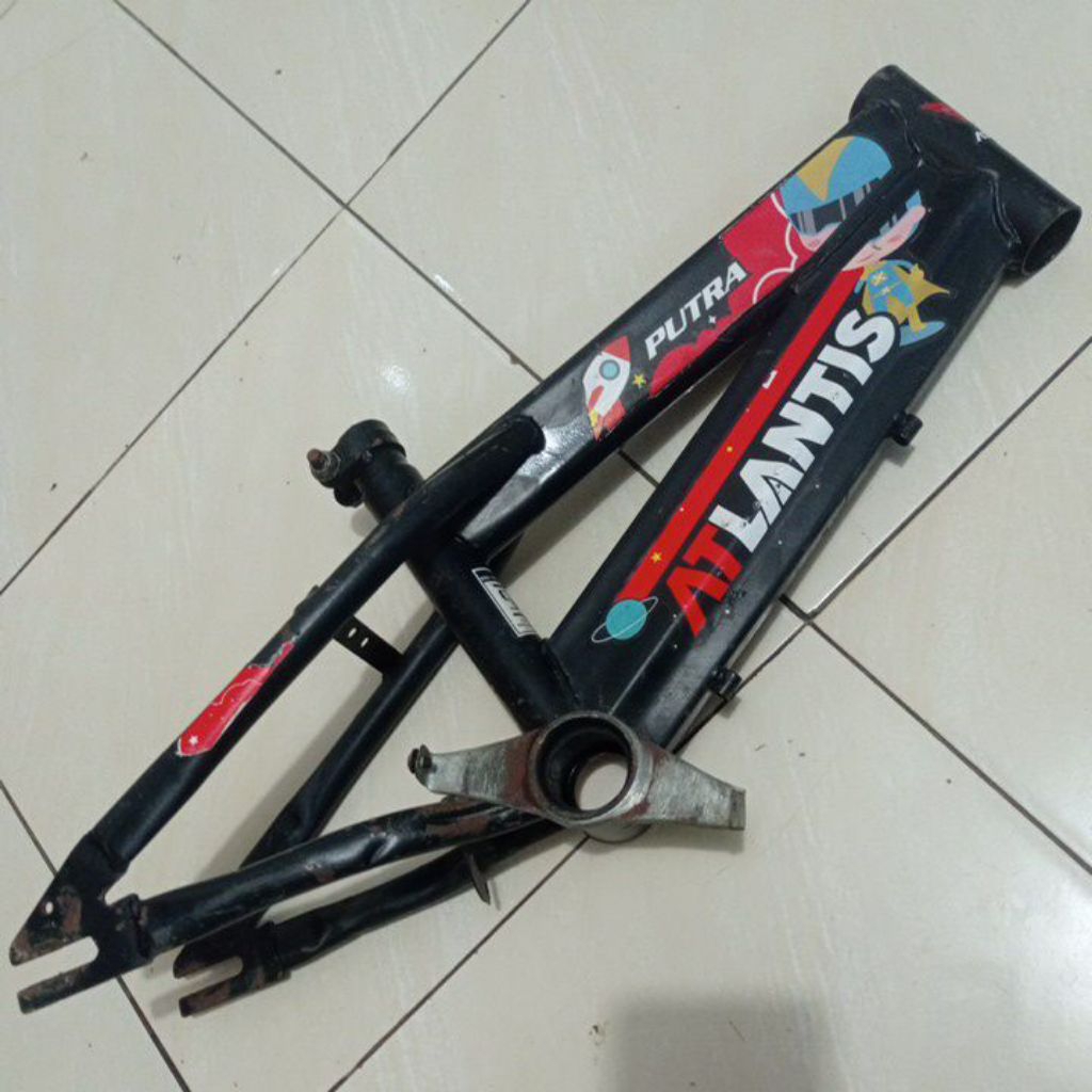 Frame Atlantis BMX bekas untuk anak ukuran 12