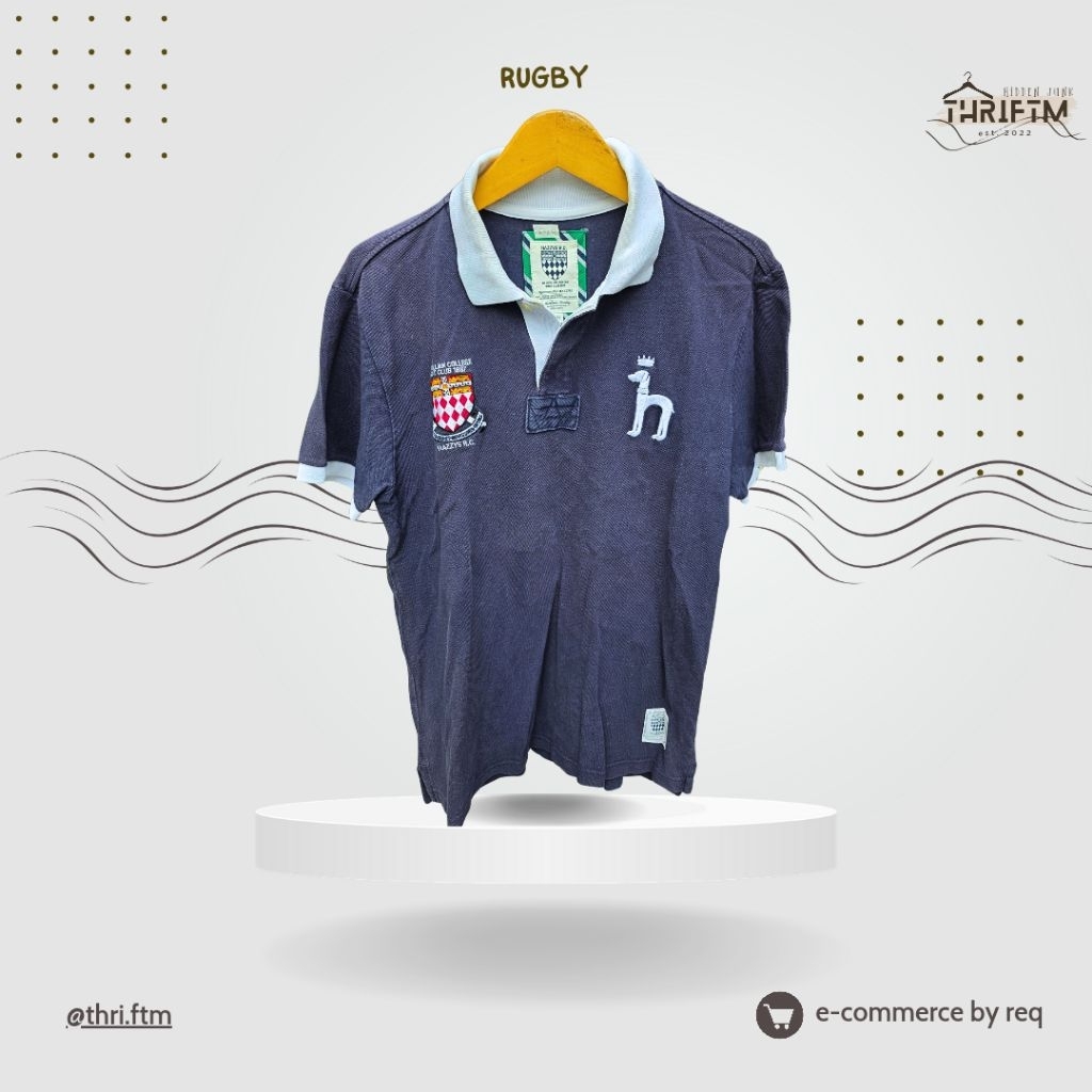 Polo shirt Rugby Boat Club by Hazzys