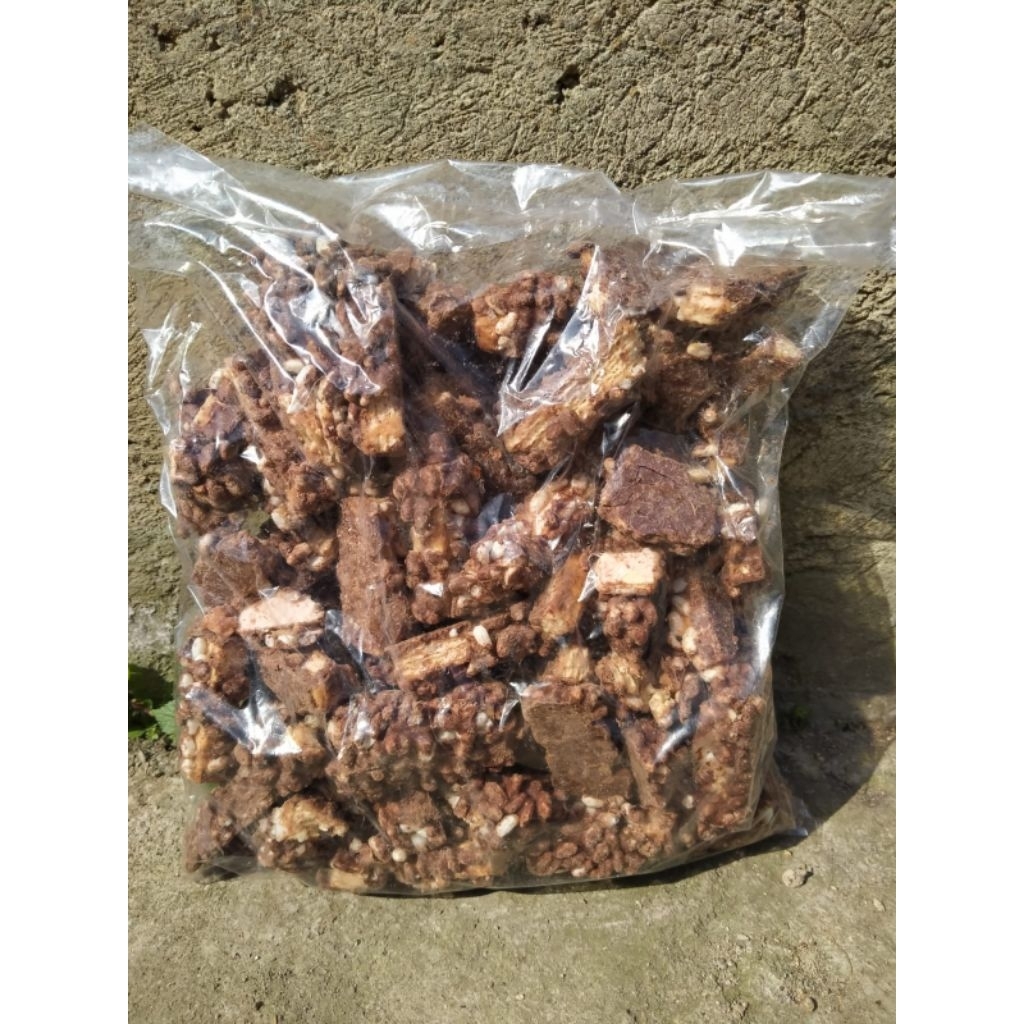 Patahan Coklat top 1kg / patahan top white 1kg