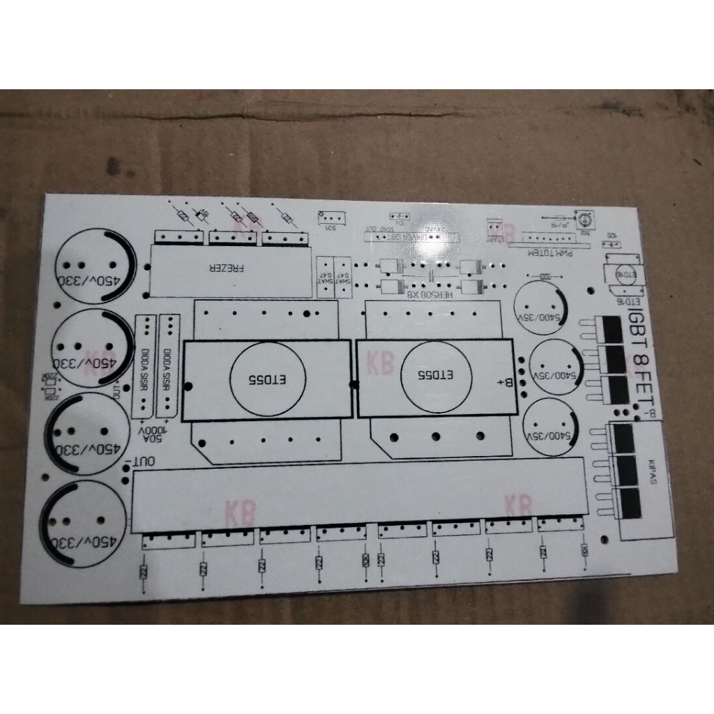 PCB PDC 8 Fet IGBT