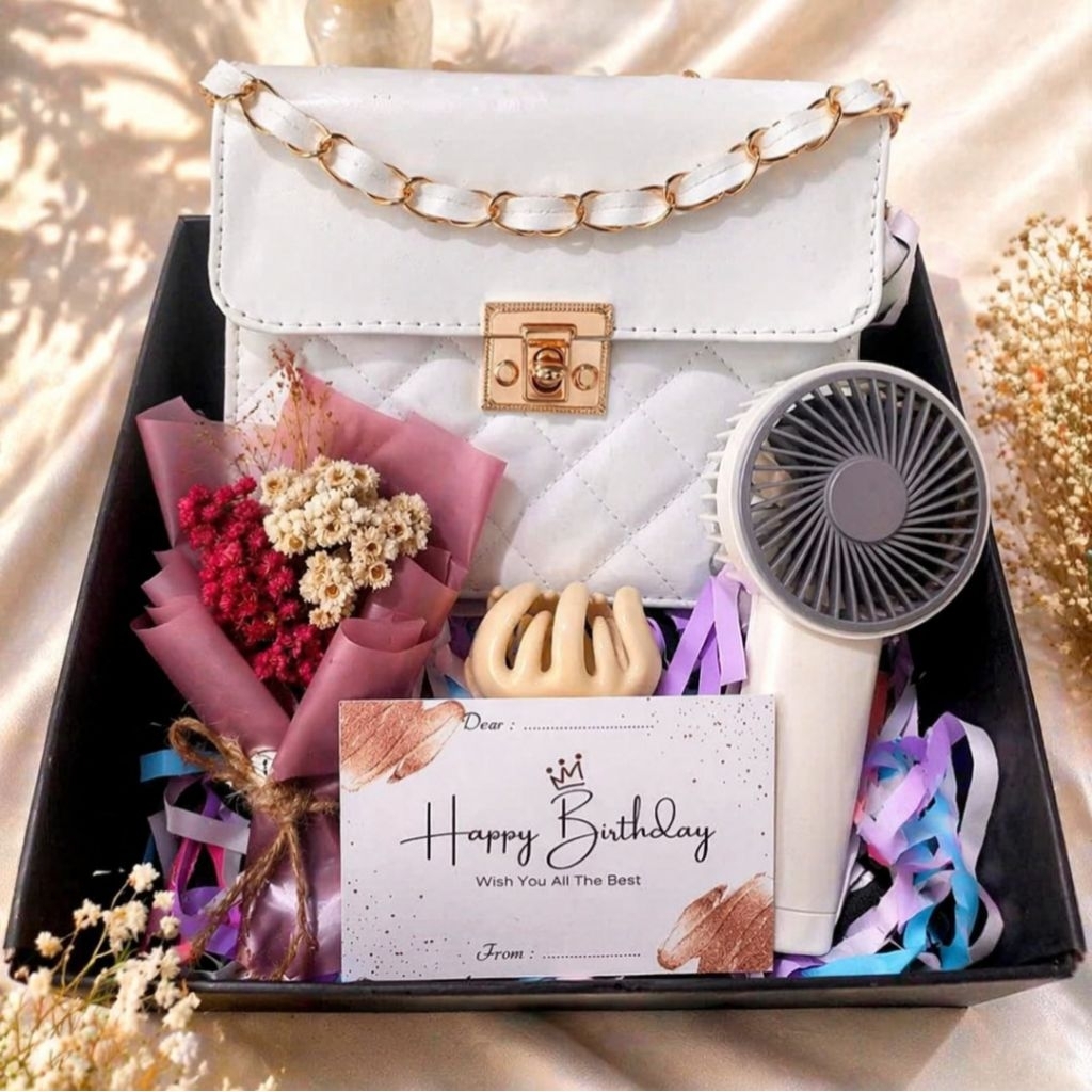 Kado Tas Selempang | Hampers Estetik Kado Ultah / Wisuda | Giftbox Eksklusif Premium