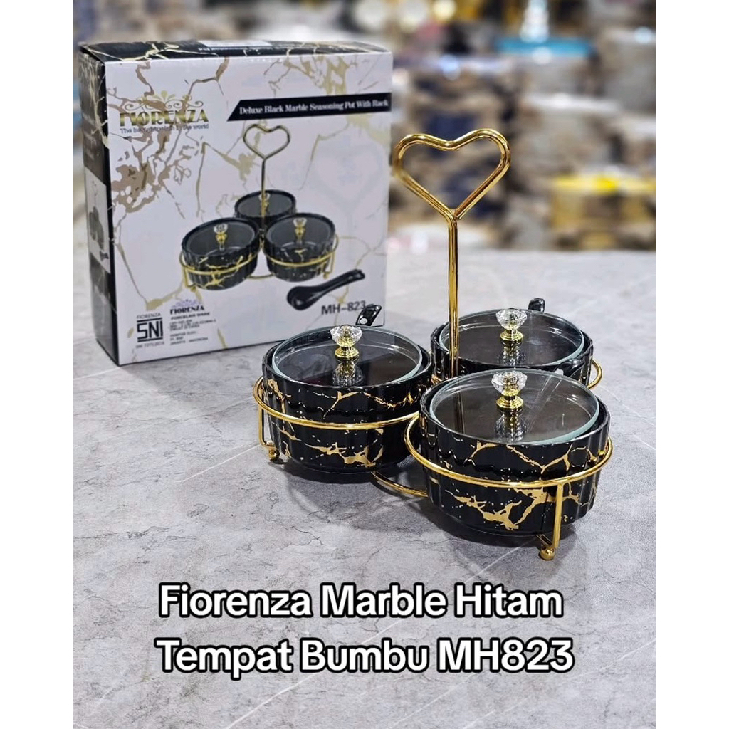 wadah bumbu/tempat bumbu keramik fiorenza kode 823