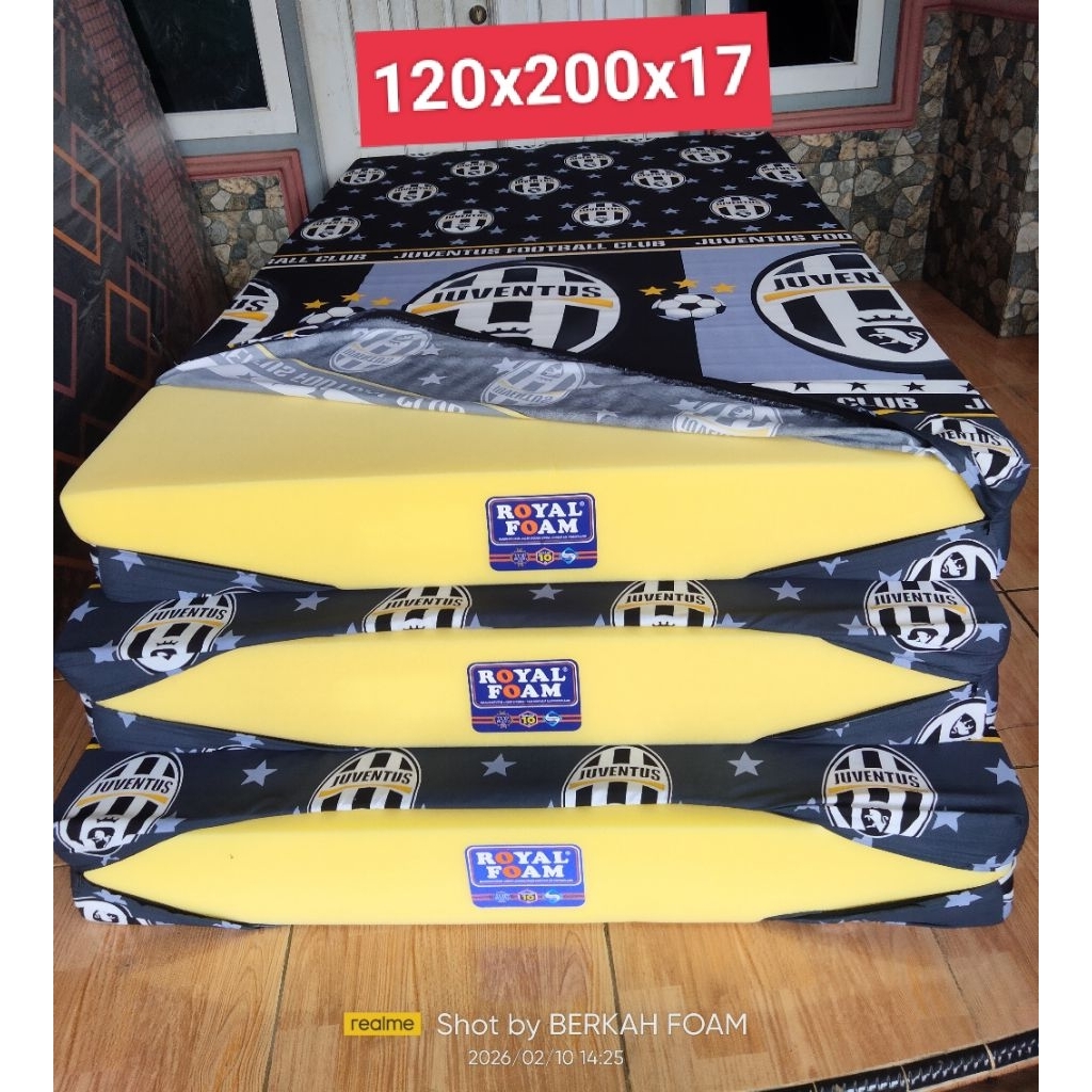 kasur busa royal foam ukuran 200x120x17