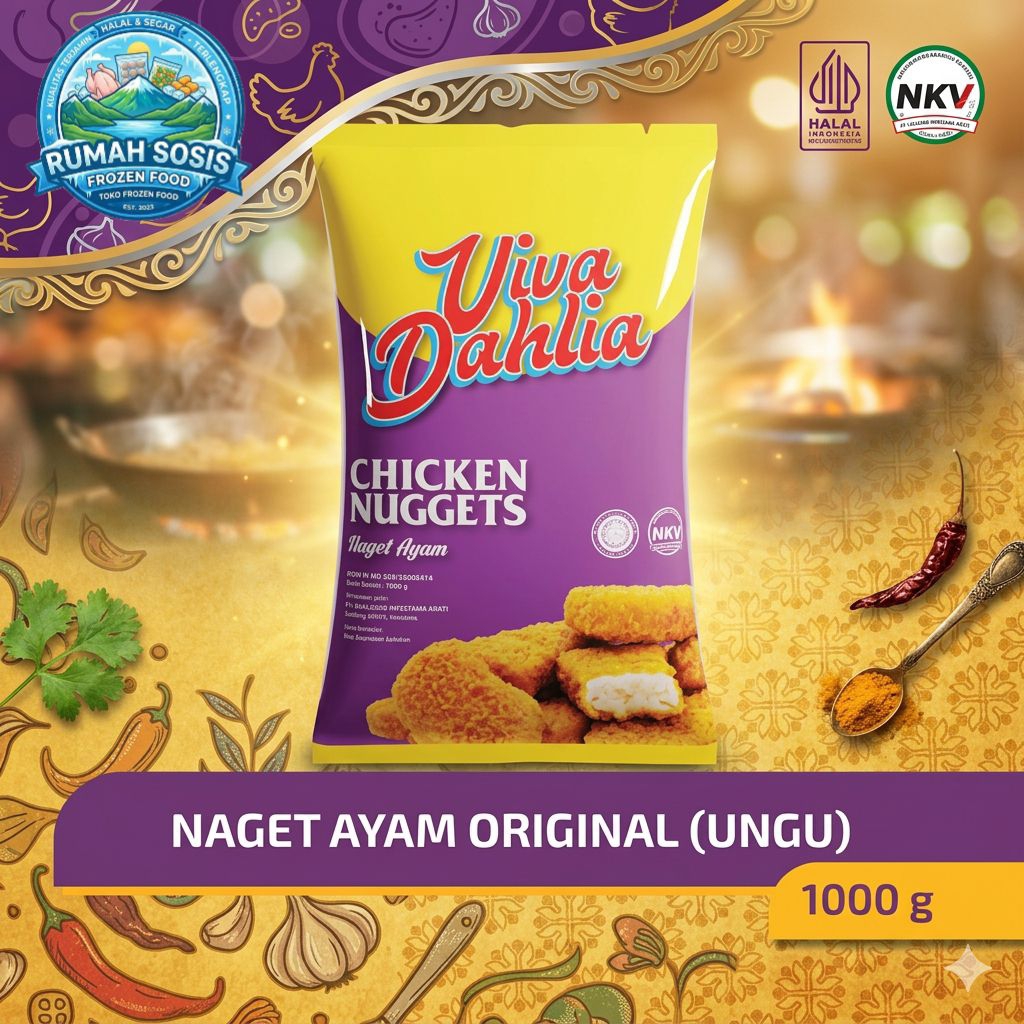 Rumah Sosis Vida nugget ayam 1000gram
