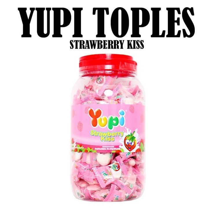 1 Dus Yupi Toples  1karton isi 6 Toples