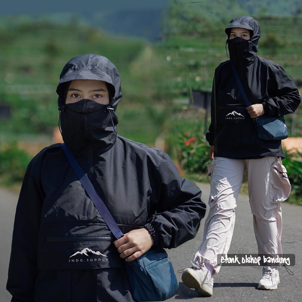 Jaket Gorpcore Anorak Parasut Pria Terbaru / Jaket Gunung