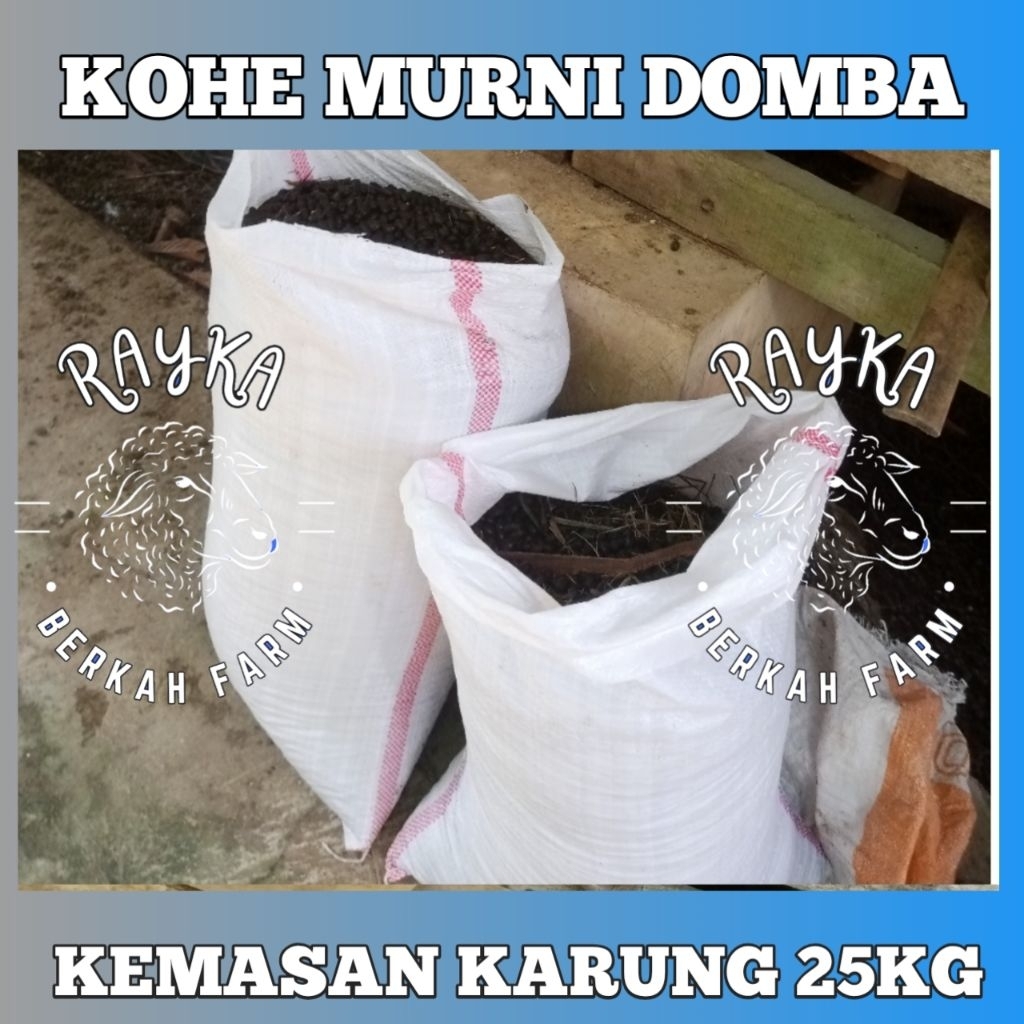 kohe kambing karung 25kg