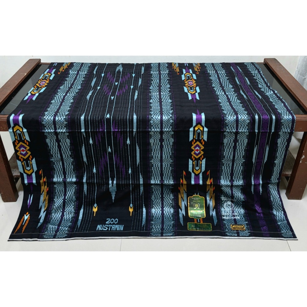 Sarung Tenun Mesres ATBM Mustamin 200 Spesial Motif SGE Istimewa