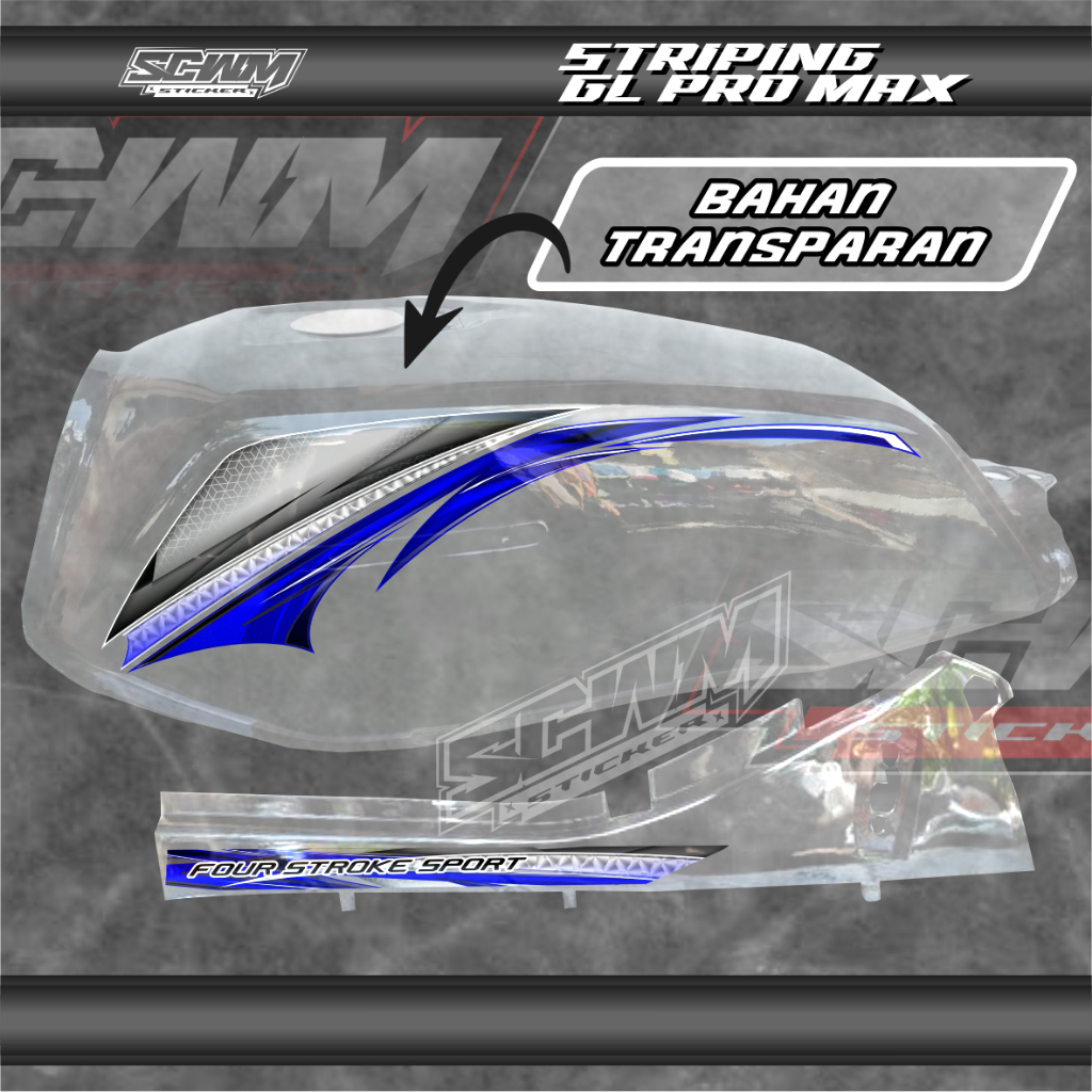 STRIPING TRANSPARAN GL PRO MAX, STRIPING UV TRANSPARAN GL, STRIPING AIRBRUSH GL MAX