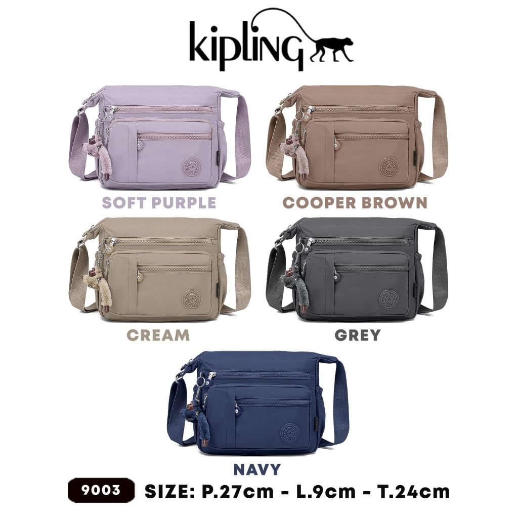 TAS SELEMPANG WANITA BESAR / TAS BAHU WANITA / TAS PARASUT BESAR KP 9003 Aksesoris souvenir