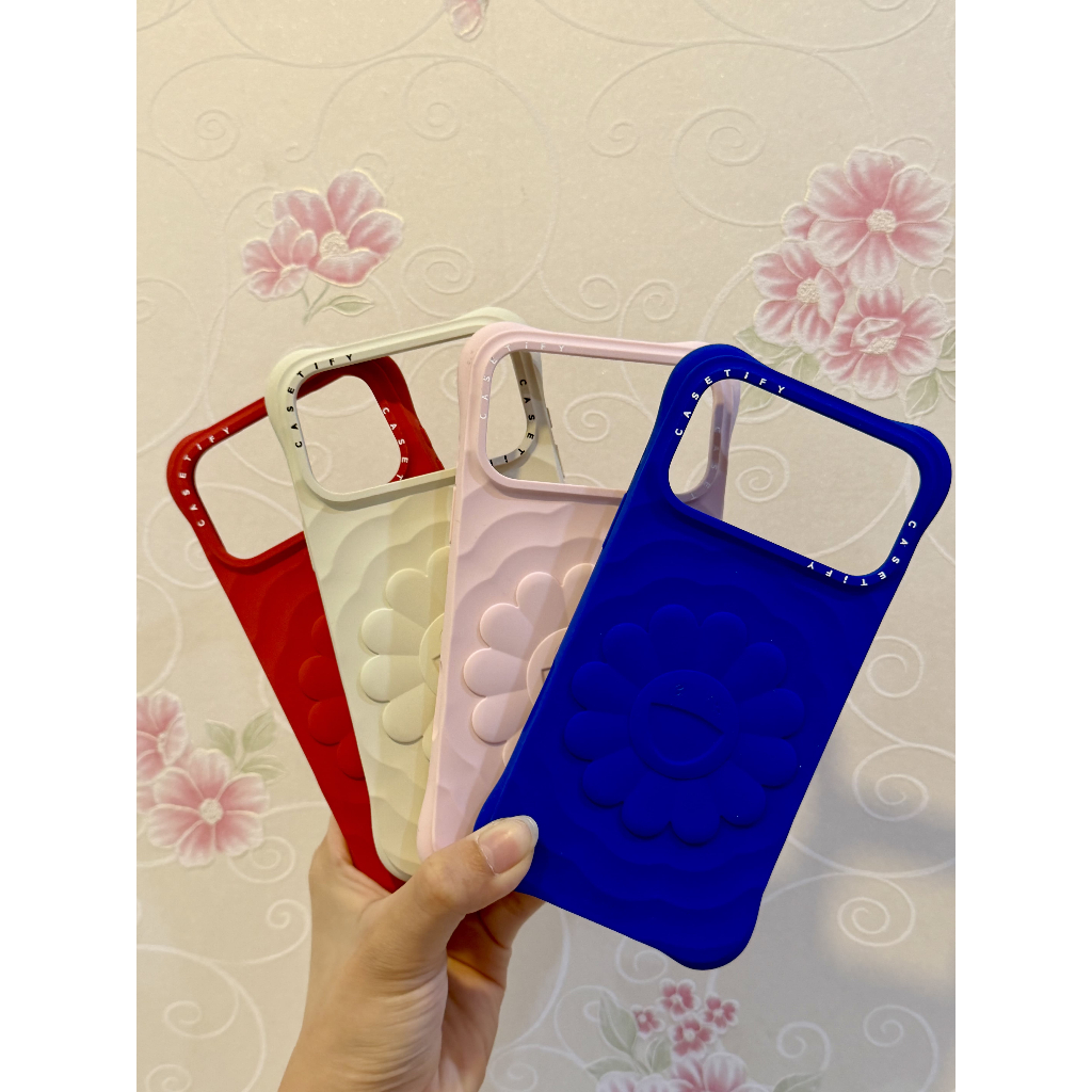 [READY STOCK] Caset!fy Ripple Takashi Murakami Edition Tpu Full Cover Premium Case iPhone 17 17Pro 1
