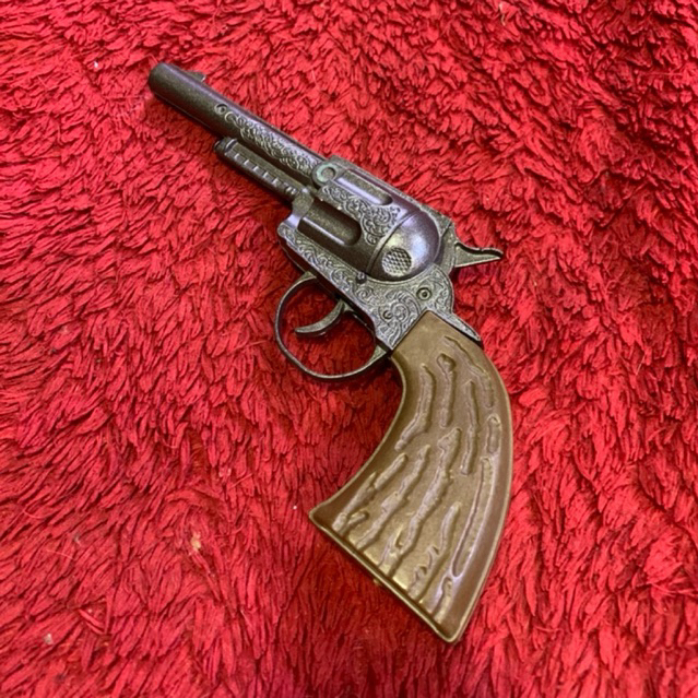 mainan diecast metal Dompis/doblis Revolver colt BILLY THE KID