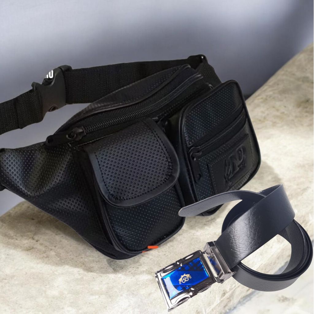 tas selempang pria udah dapet  ikat pinggang tas pria kulit sintetis