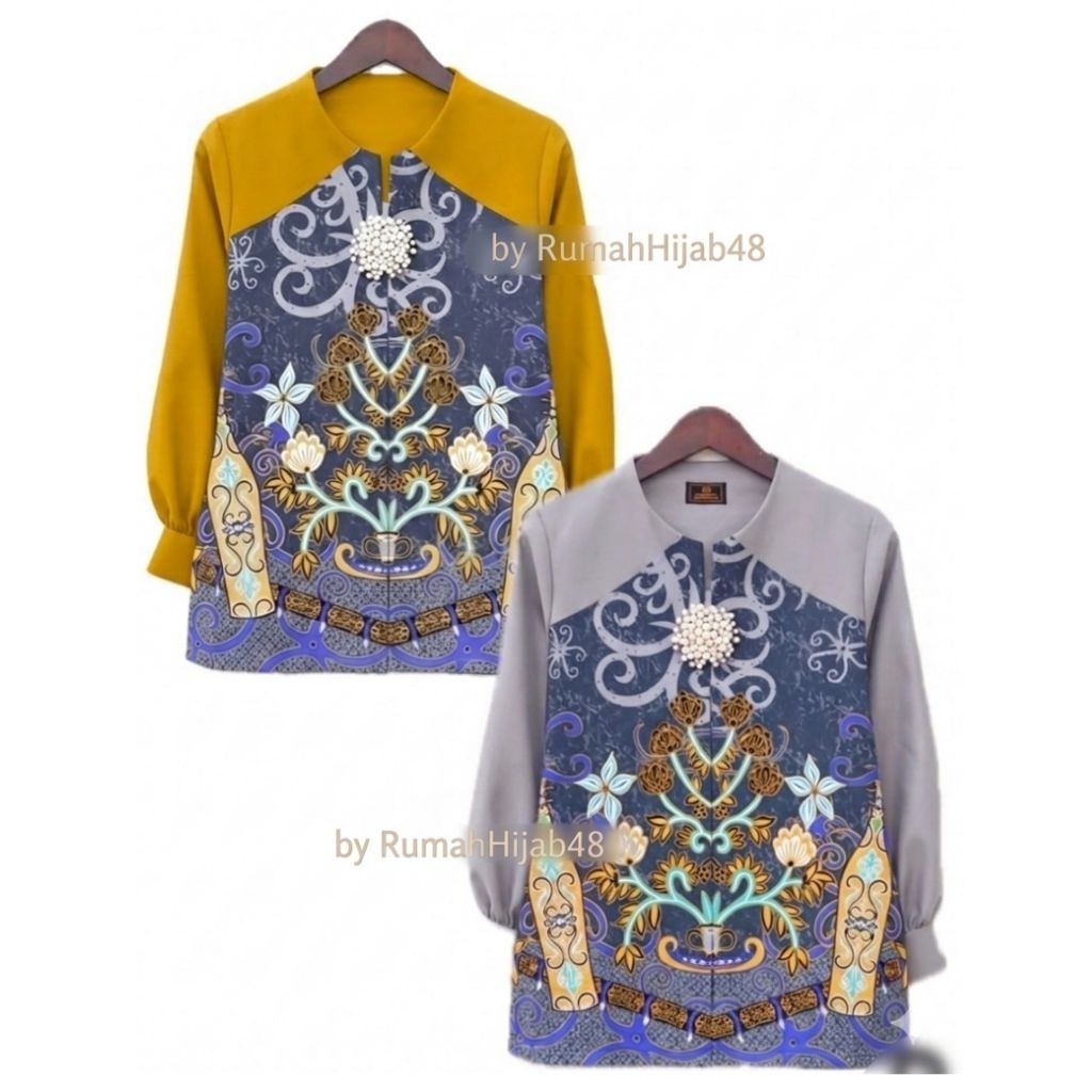 RumahHijab - Atasan Batik - Baju batik wanita Modern