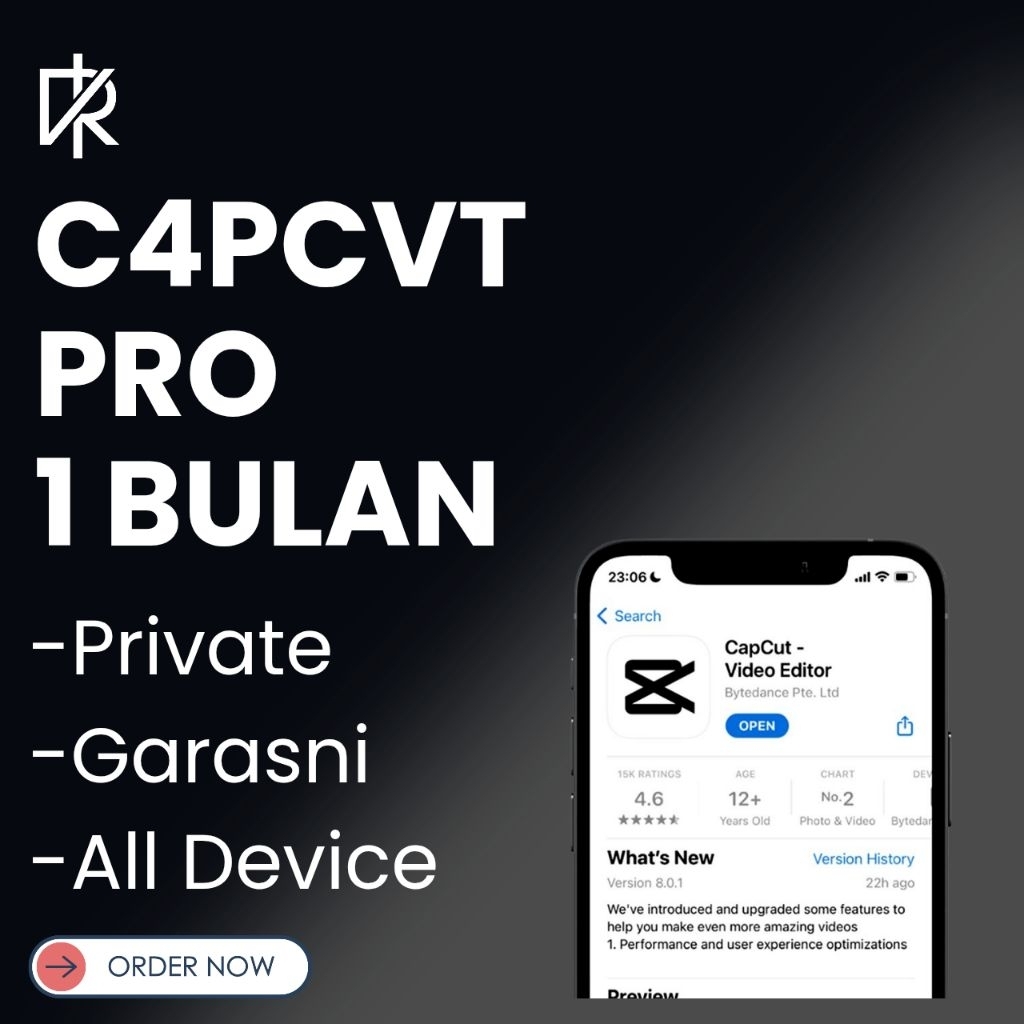TemplateCapcut Pro 1Bulan Garansi