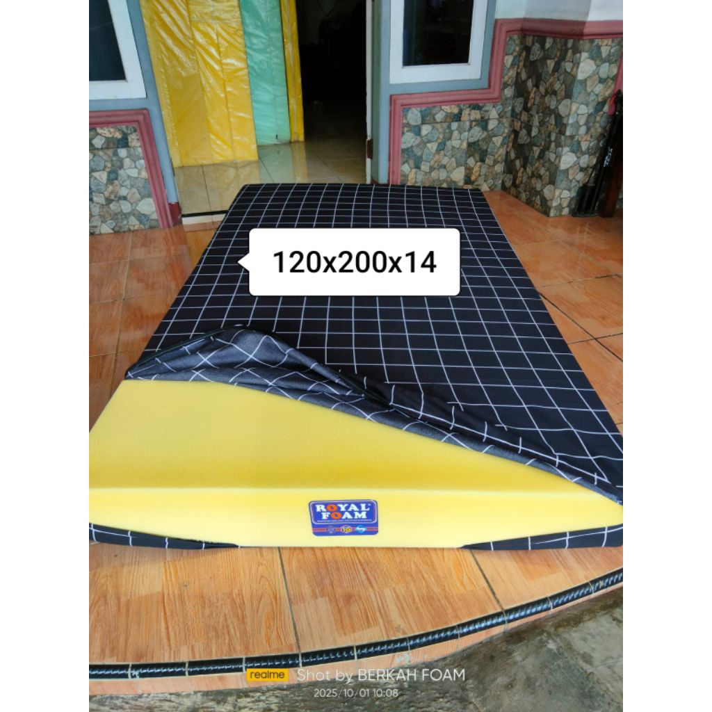 KASUR BUSA ROYAL FOAM UKURAN 200×120×14CM