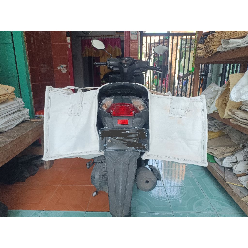 Tas Ronjot/Rengkek/Tas Sepeda | Obrok | Ronjot| Bahan Kain Filter Kuat Tahan Lama Anti Knalpot