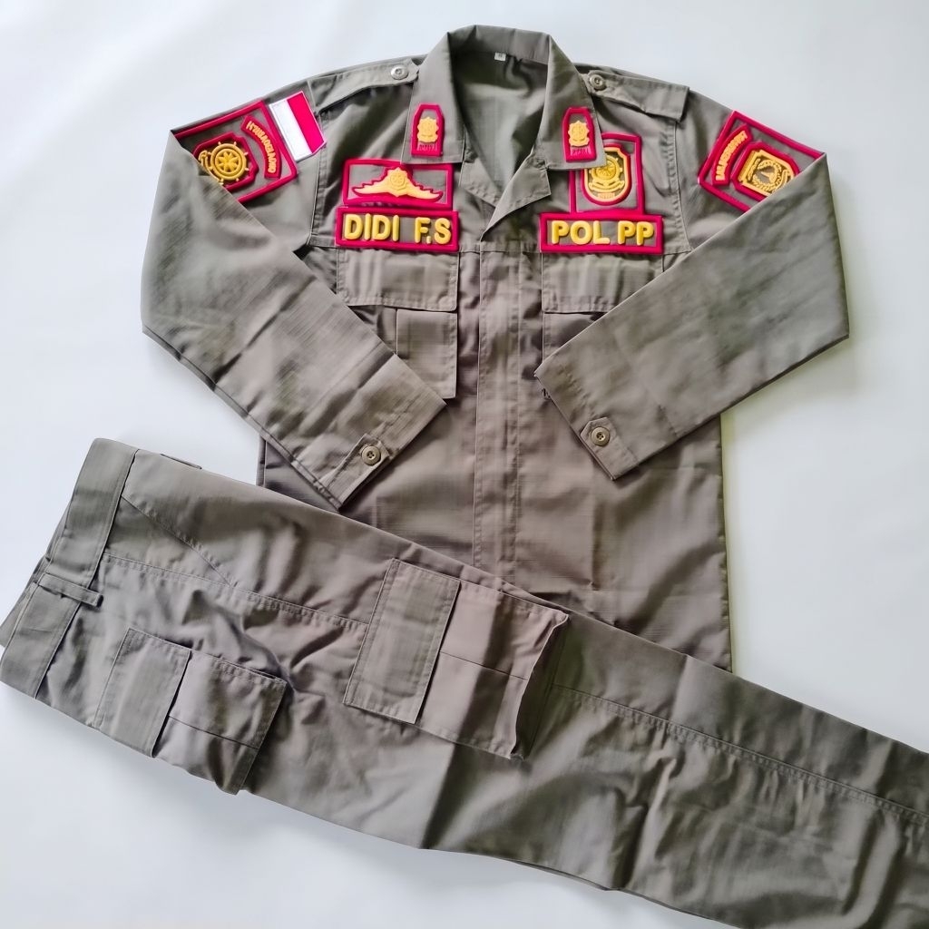 PDL POL PP seragam pdl satpol pp