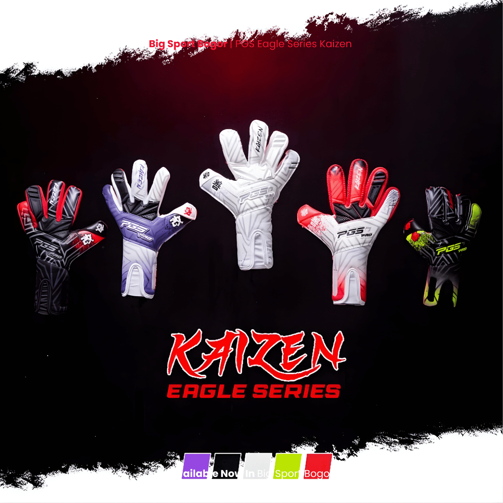 Sarung Tangan Kiper PGS Pro Eagle Series Kaizen | Glove Kiper PGS Eagle Kaizen