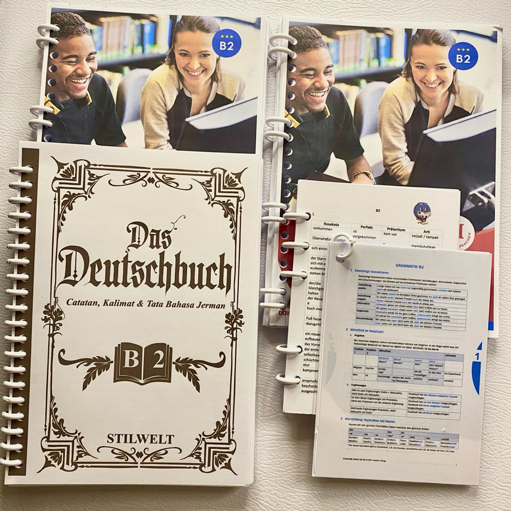 [Stilwelt] Paket belajar BAHASA JERMAN ALL IN ONE B2