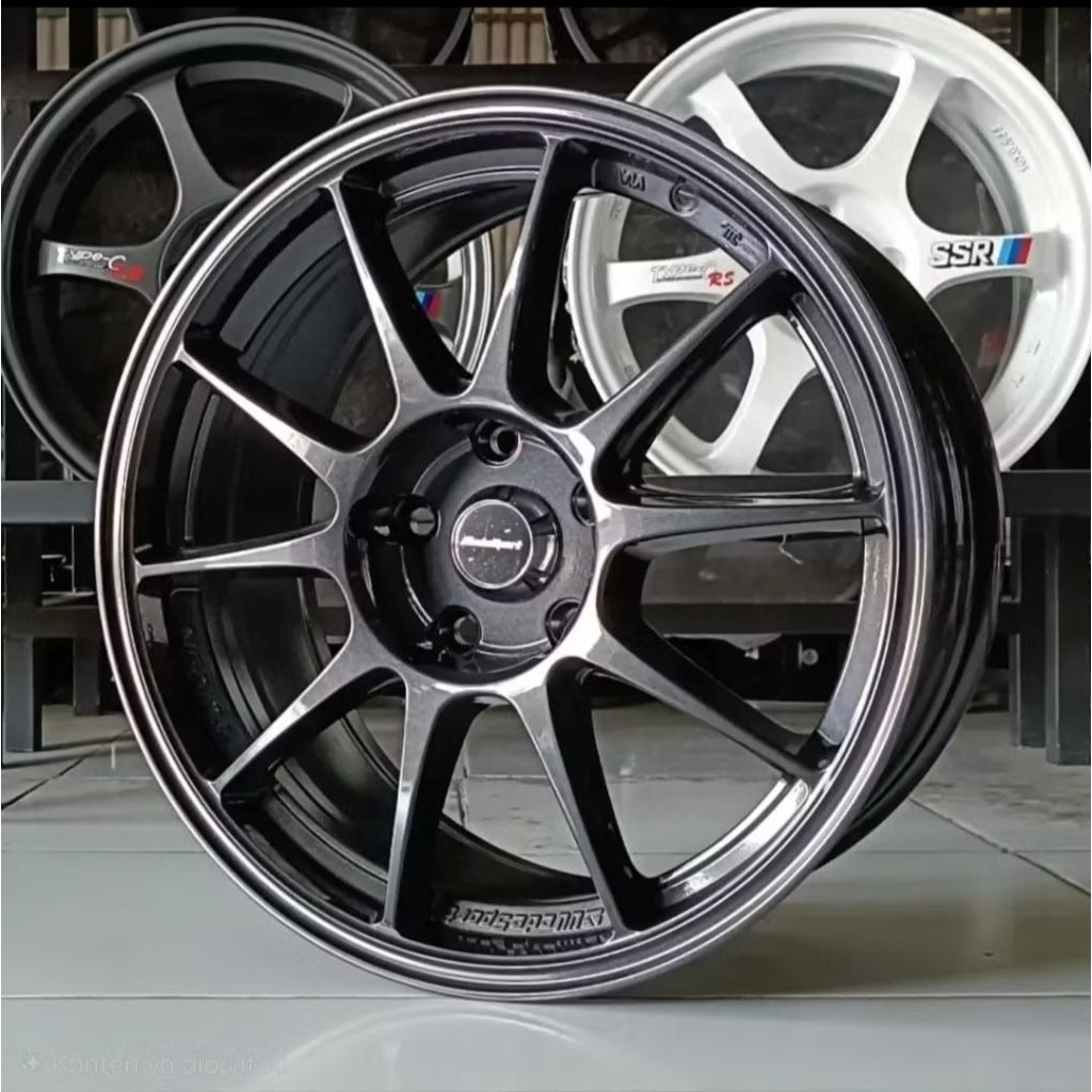 velg racing ring 17 WEDSSPORT TC105N LEBAR 8 ET 38 velg mobil r17 XL7 Hrv terios Innova reborn Crv a