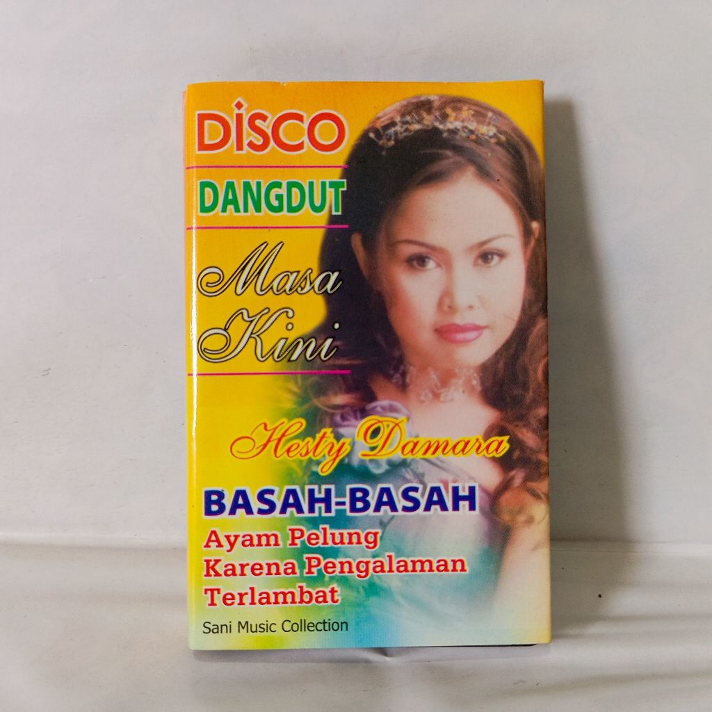 Kaset Disco Dangdut Masa Kini Hesty Damara / Basah - Basah Ayam Pelung