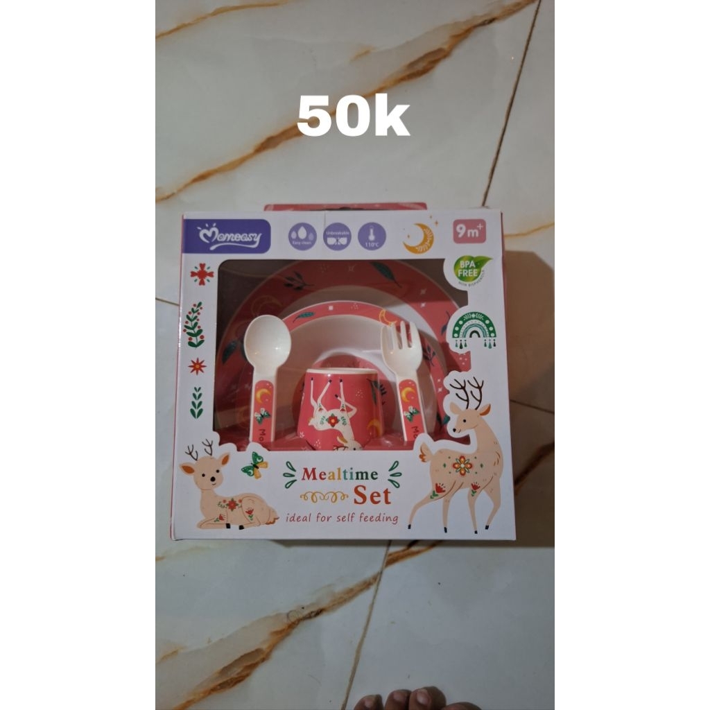 [PRELOVED] SET TEMPAT MAKAN BAYI MPASI MASIH BARU BGT