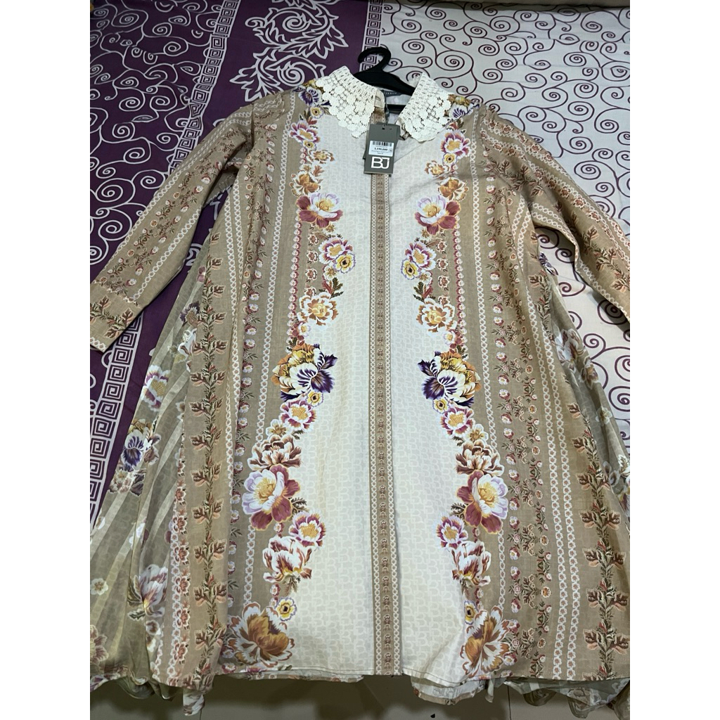 Tunik blooming eid daisy size s Benang Jarum